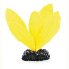 aquarium deko fantasy plant bps 101 10cm gelb